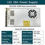 350W Switching Power Supply